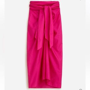 ⚓️ J.Crew NWOT Convertible Beach Sarong Fuchsia Pink